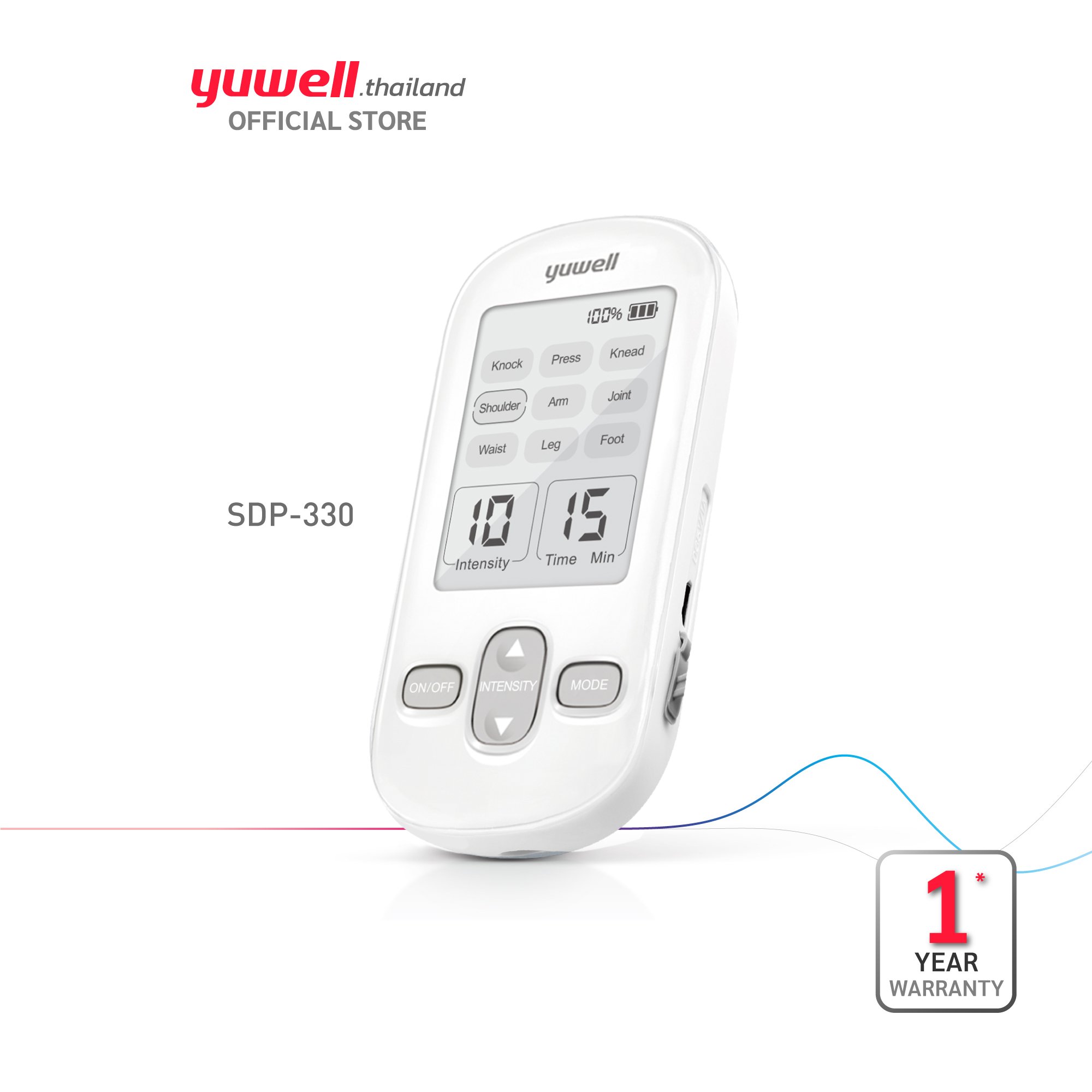 เครื่องกระตุ้นกล้ามเนื้อ Yuwell รุ่น SDP-330 แก้ออฟฟิศซินโดรม_3