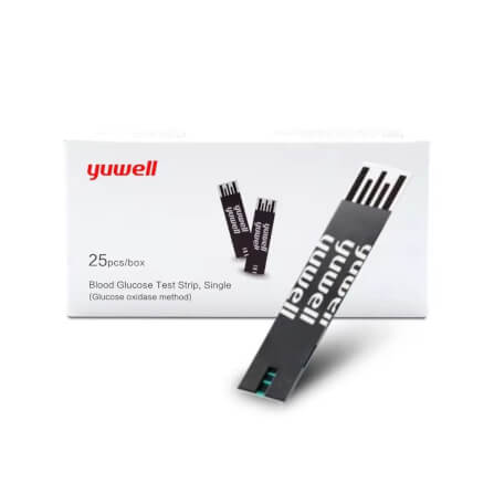 แผ่นตรวจวัดนํ้าตาล Yuwell Y330_0