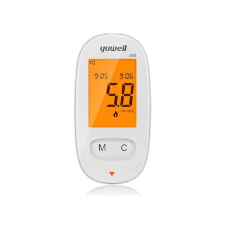 เครื่องวัดระดับนํ้าตาลในเลือด Yuwell รุ่น 590