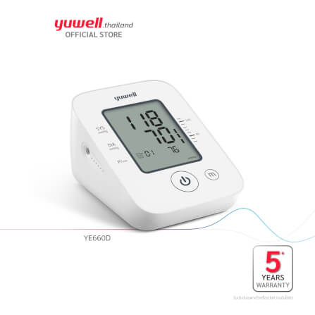  เครื่องวัดความดันโลหิตอิเล็กทรอนิกส์ Yuwell รุ่น YE660D_2
