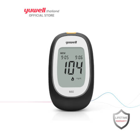 เครื่องวัดระดับนํ้าตาลในเลือด Yuwell รุ่น 660_2