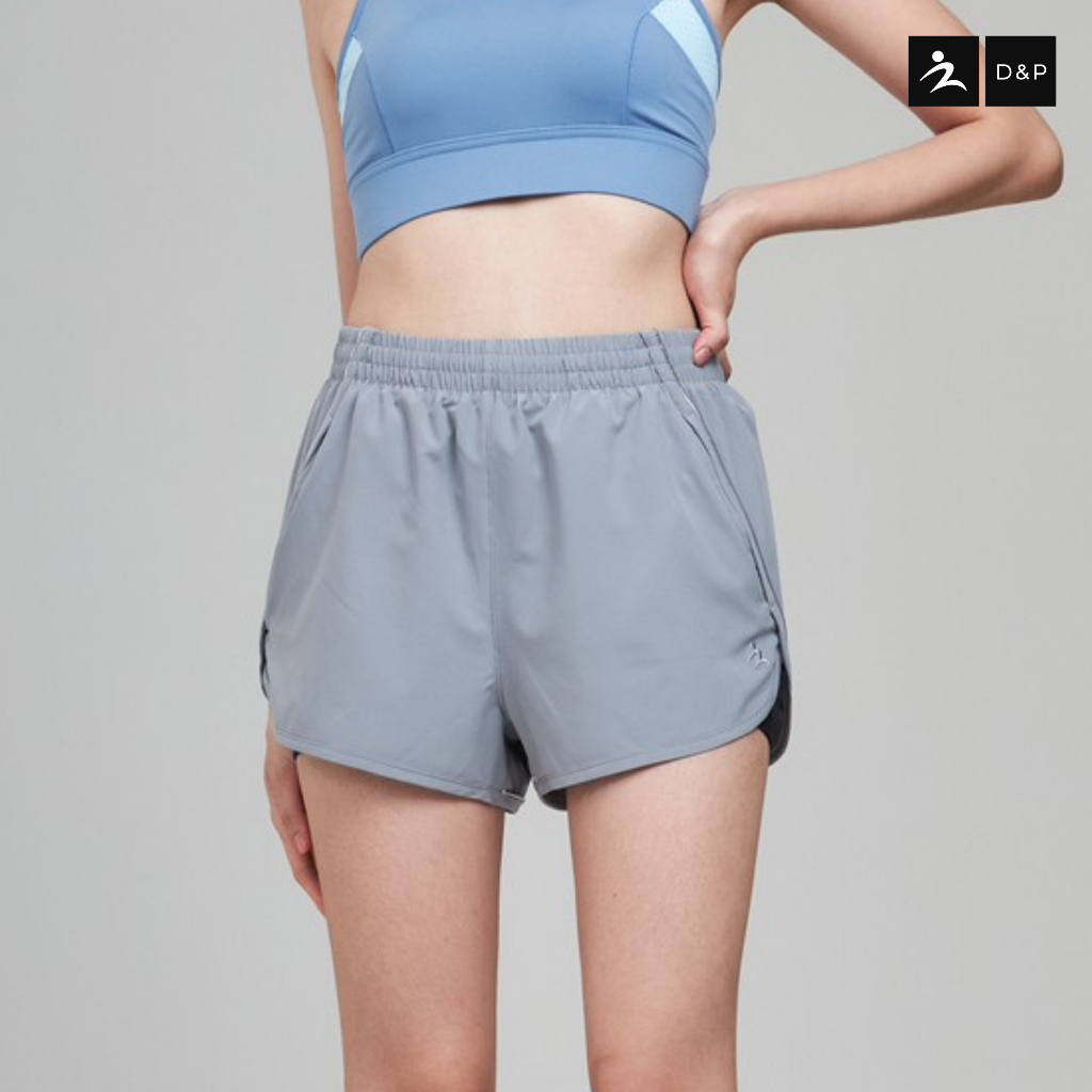 D&P SPORT 2-IN-1 SHORTS | ALLWAYS | D-3269 กางเกงขาสั้น มีซับใน ระบายอากาศได้ดี มีกระเป๋าใส่ของด้านข้าง_0