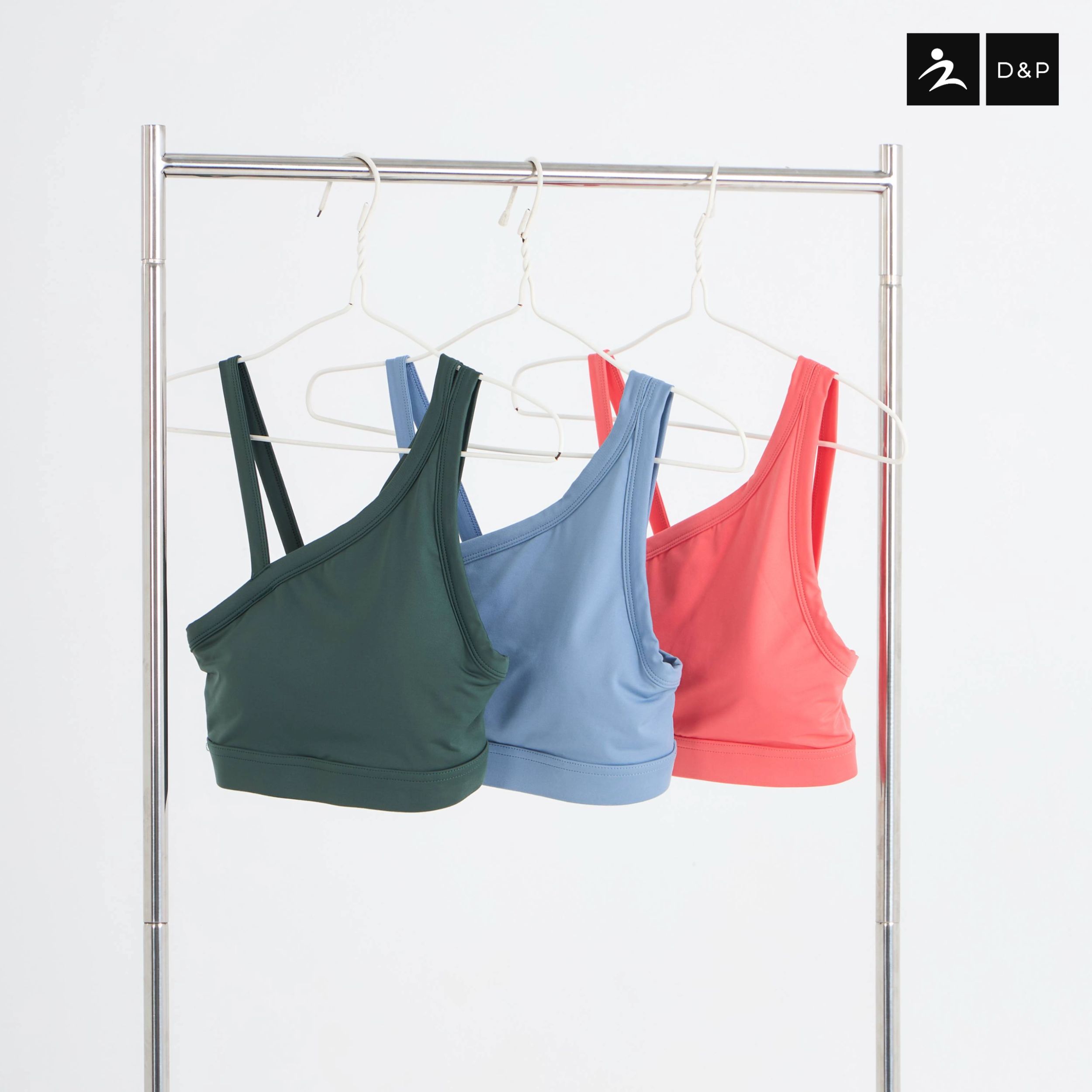 D&P SPORT SPORTS BRA | ALLWAYS | D-7694/1 สปอร์ตบรา บ่าเดี่ยว ไร้โครง กระชับ เก็บเนื้อส่วนเกินได้ดี_0