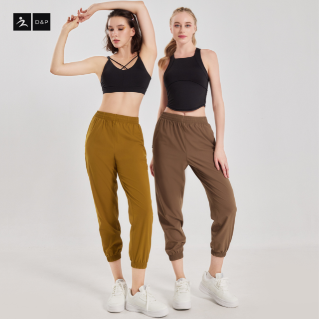 D&P SPORT LONG PANTS | LOLLIPOP | D-3268 กางเกงขายาว ผ้าร่ม เนื้อผ้านุ่มยืดหยุ่นบางเบา