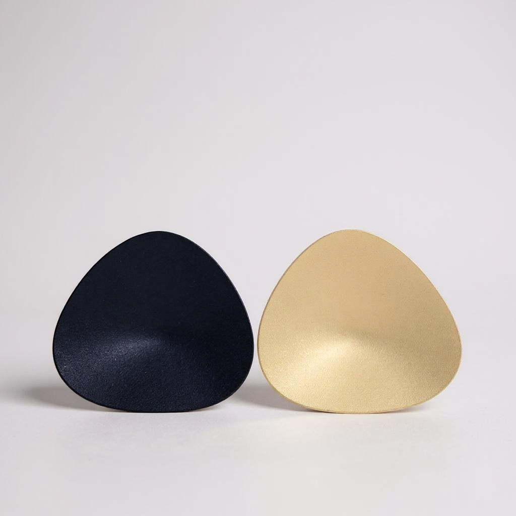 D&P SPORT แผ่นฟองน้ำ เสริมบรา แบบบาง ทรงสามเหลี่ยม ถอดซักได้ ไม่เสียทรง_1