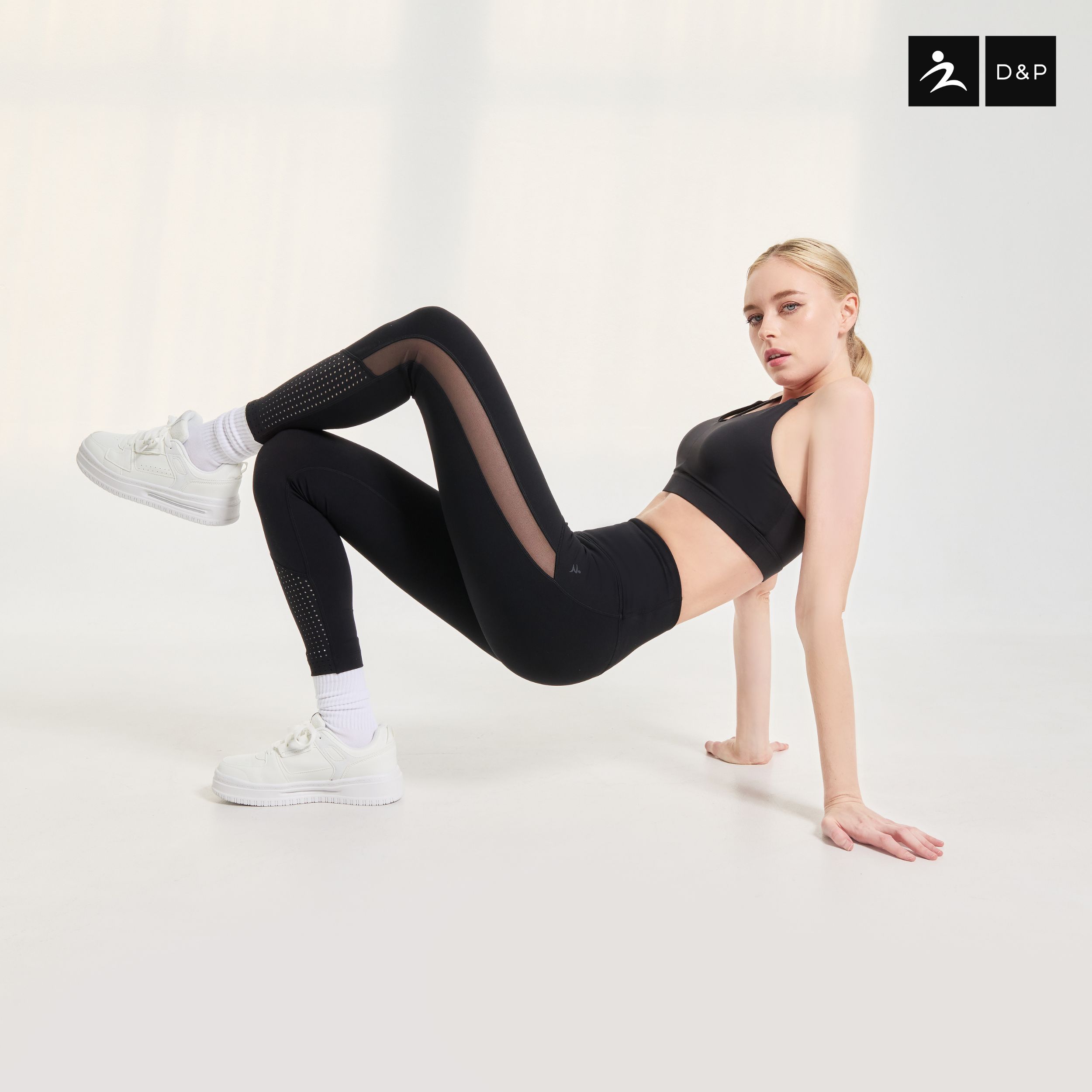 D&P SPORT LEGGINGS | ALLWAYS| D-2794 กางเกงเลกกิ้งขายาว กระชับกล้ามเนื้อ ยกสะโพก_3
