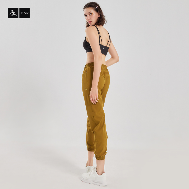 D&P SPORT LONG PANTS | LOLLIPOP | D-3268 กางเกงขายาว ผ้าร่มปลายขาจั้ม เนื้อผ้านุ่มยืดหยุ่นบางเบา_3