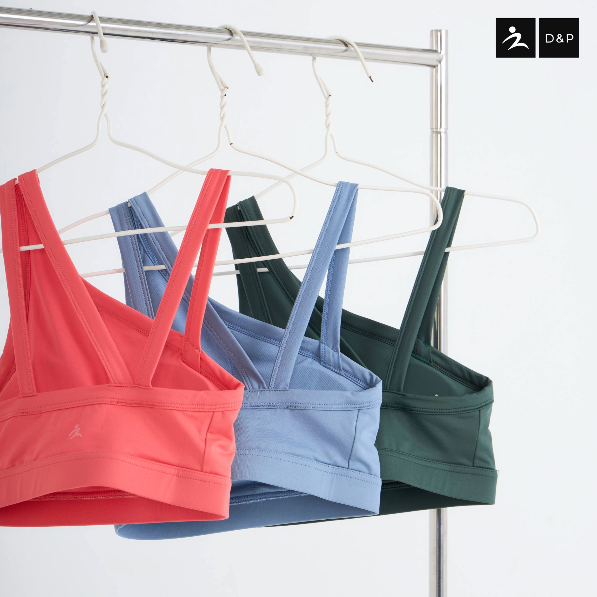 D&P SPORT SPORTS BRA | ALLWAYS | D-7694/1 สปอร์ตบรา บ่าเดี่ยว ไร้โครง กระชับ เก็บเนื้อส่วนเกินได้ดี_4