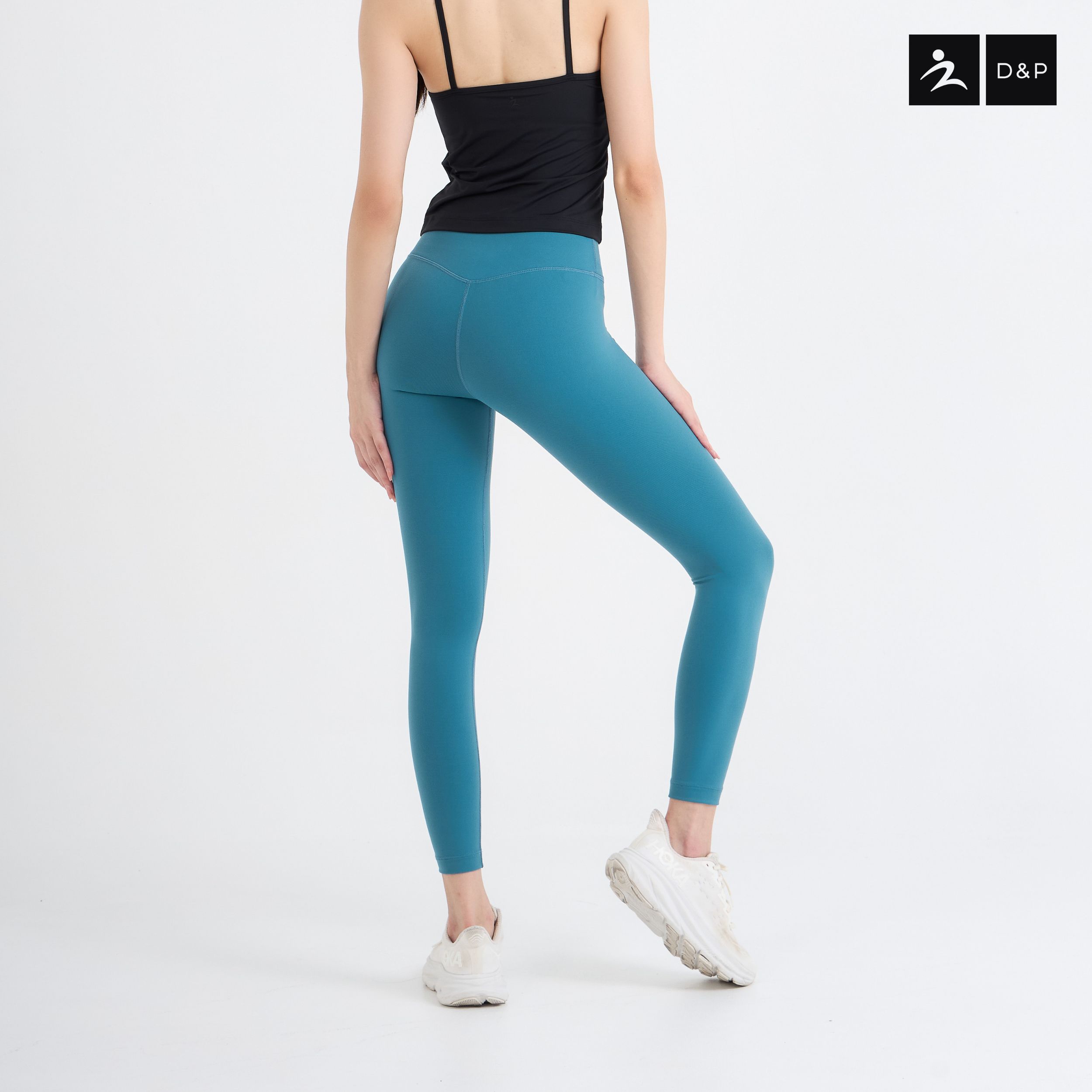 D&P SPORT LEGGINGS | ALLWAYS | D-2769 กางเกงเลกกิ้งขายาว กระชับกล้ามเนื้อ ยกสะโพก_7