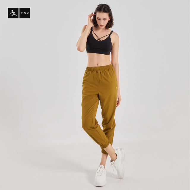 D&P SPORT LONG PANTS | LOLLIPOP | D-3268 กางเกงขายาว ผ้าร่มปลายขาจั้ม เนื้อผ้านุ่มยืดหยุ่นบางเบา_5