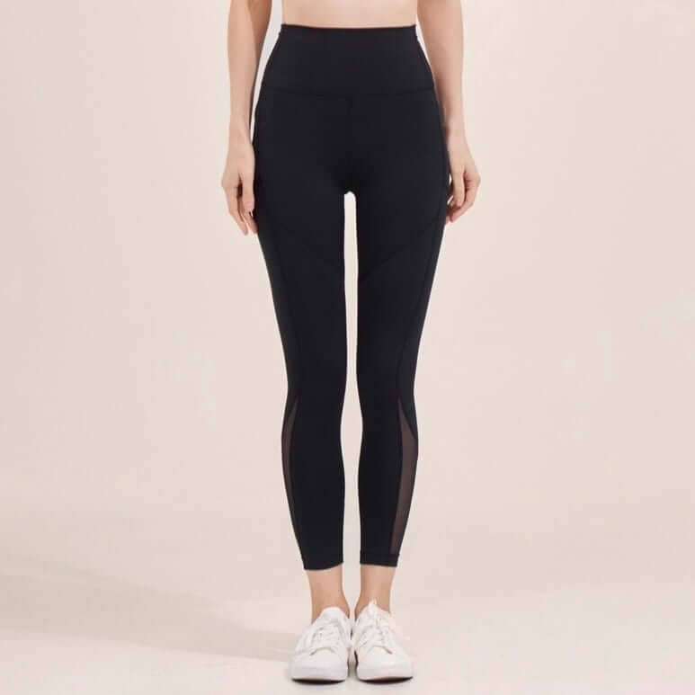  เลกกิ้งขายาวเอวสูง D&P Sport DP-2784 ไซส์ S สีดำ