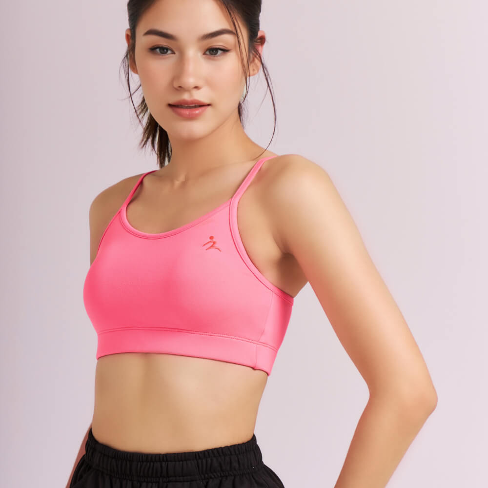 สปอร์ตบราสายเดี่ยว D&P Sport DP-7587 ไซส์ XXL สีชมพู