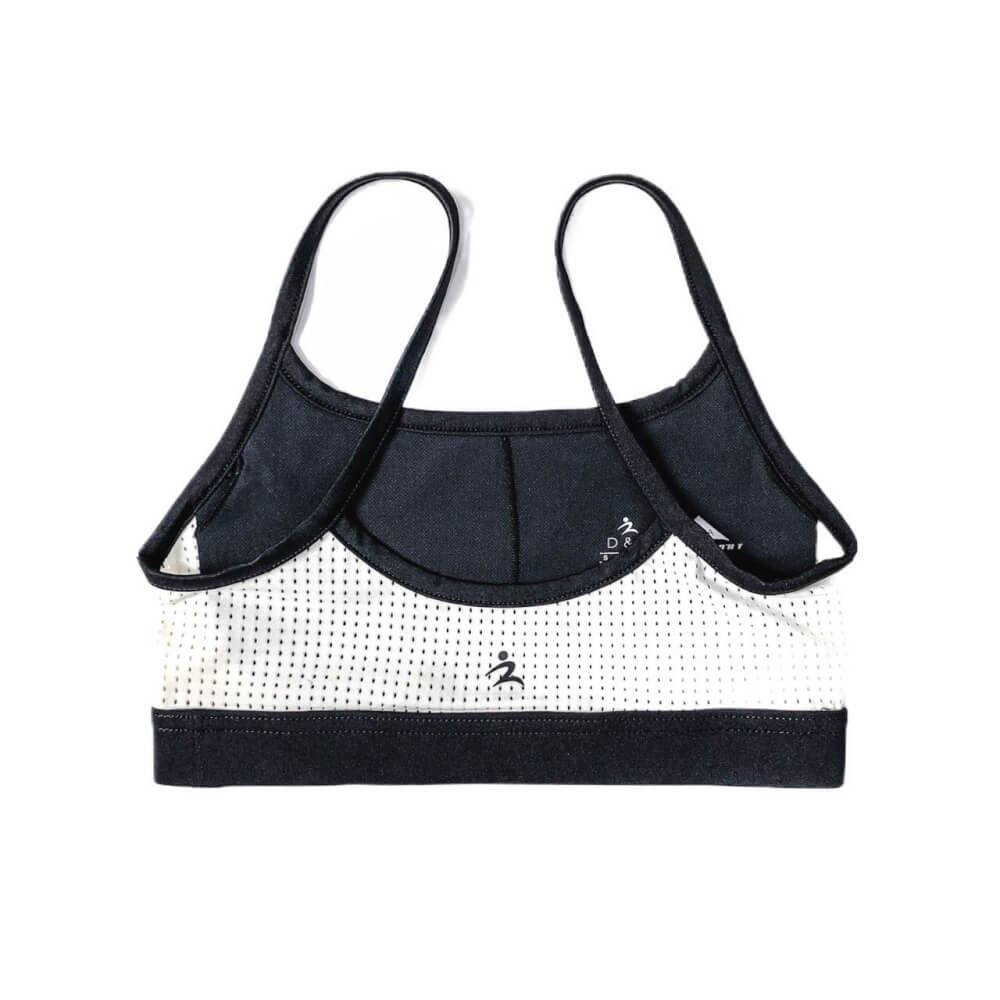 สปอร์ตบราสายเดี่ยว D&P Sport DP-7688 ไซส์ L สีดำ/ขาว