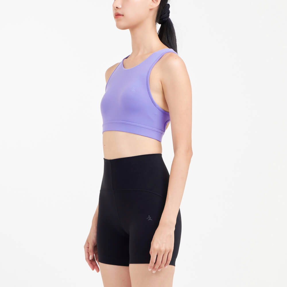สปอร์ตบราหลังเว้า D&P Sport DP-7690 ไซส์ M สีม่วง