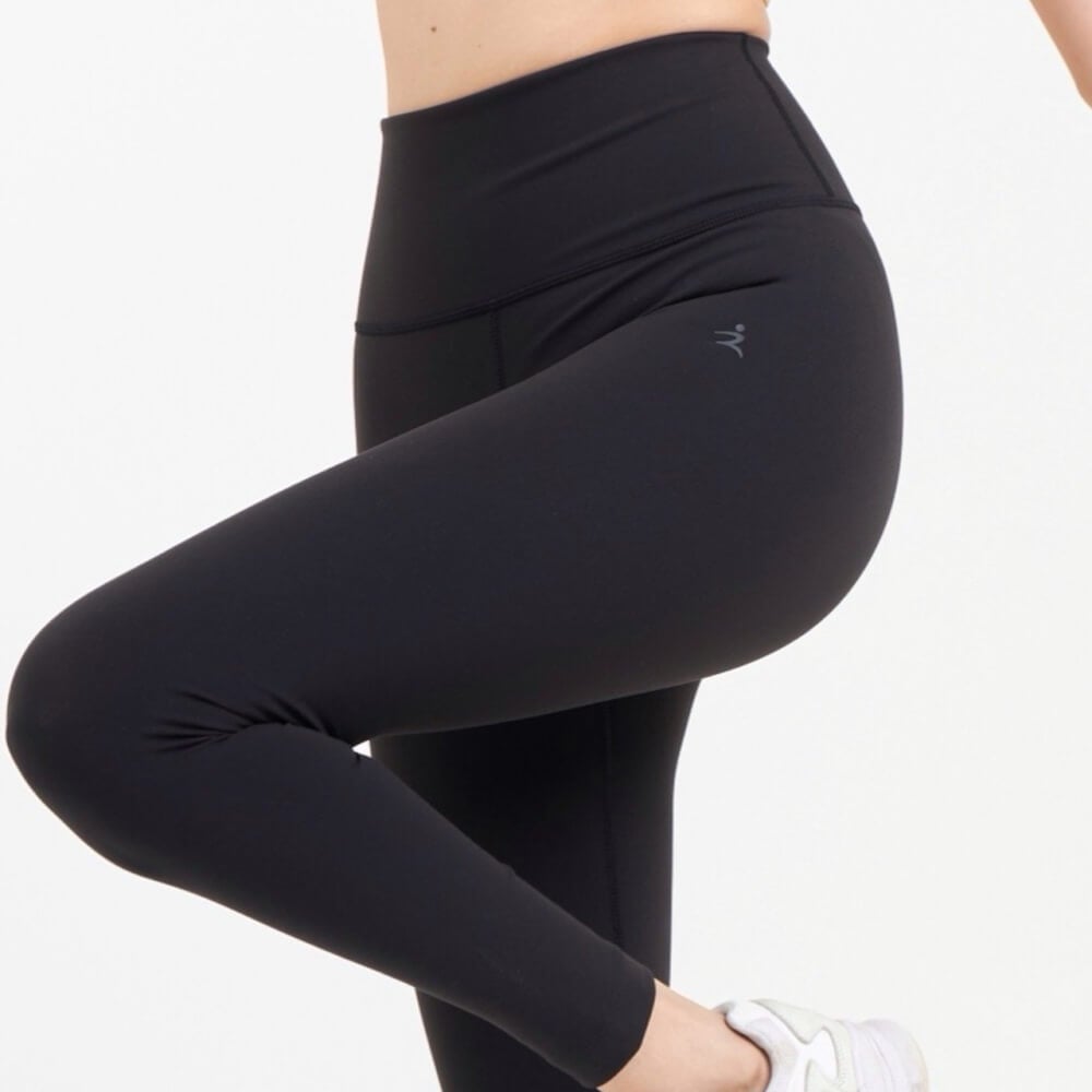 เลกกิ้งขายาวเอวสูง D&P Sport DP-2764 ไซส์ L สีดำ