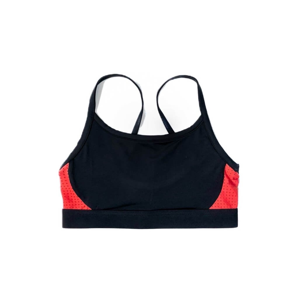 สปอร์ตบราสายเดี่ยว D&P Sport DP-7688 ไซส์ S สีดำ/แดง