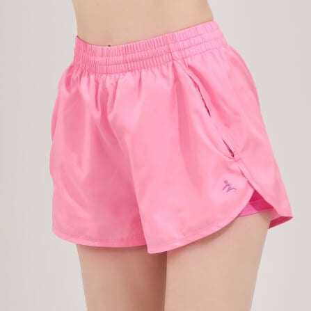 กางเกงขาสั้นมีซับใน D&P Sport DP-3267 ไซส์ L สีชมพู_2