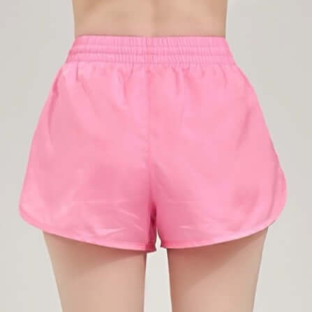 กางเกงขาสั้นมีซับใน D&P Sport DP-3267 ไซส์ L สีชมพู_3