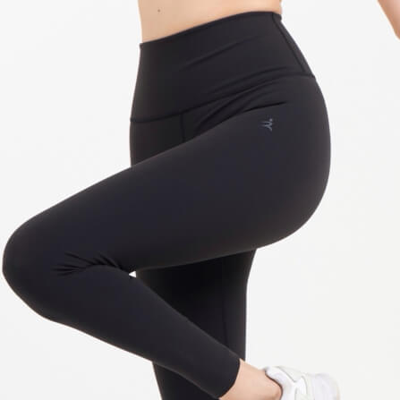 เลกกิ้งขายาวเอวสูง D&P Sport DP-2764 ไซส์ L สีดำ_3
