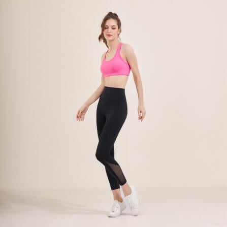  เลกกิ้งขายาวเอวสูง D&P Sport DP-2784 ไซส์ S สีดำ_4