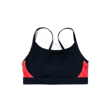 สปอร์ตบราสายเดี่ยว D&P Sport DP-7688 ไซส์ S สีดำ/แดง_4