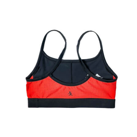 สปอร์ตบราสายเดี่ยว D&P Sport DP-7688 ไซส์ S สีดำ/แดง_5