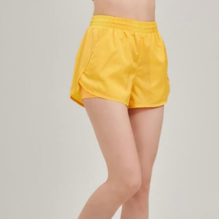 กางเกงขาสั้นมีซับใน D&P Sport DP-3267 ไซส์ S สีเหลือง_7