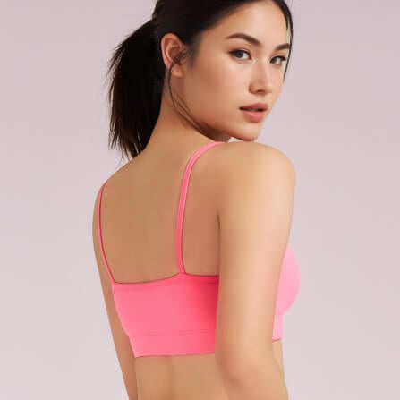 สปอร์ตบราสายเดี่ยว D&P Sport DP-7587 ไซส์ XXL สีชมพู_5