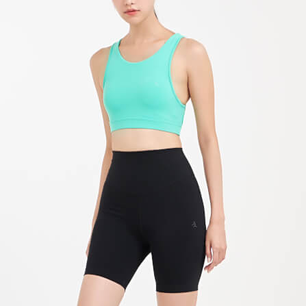 สปอร์ตบราหลังเว้า D&P Sport DP-7690 ไซส์ S สีเขียว_6