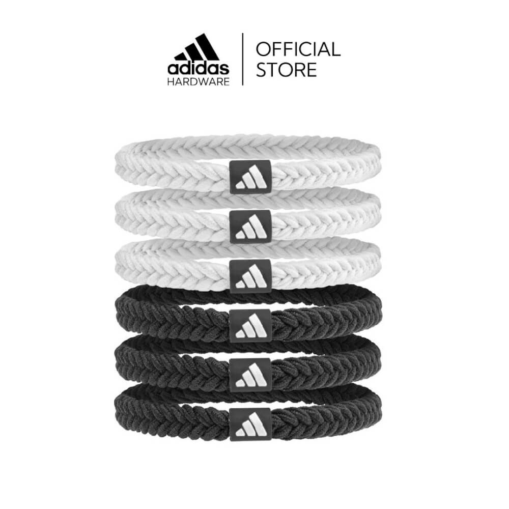 ที่รัดผมแบบถัก ADIDAS ADAC-16560 สีขาว/ดำ_7