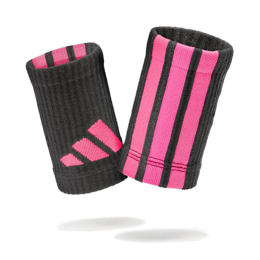 สายรัดข้อมือ ADIDAS 12 ซม. ADST-13403PK สีชมพู/ดำ 1 คู่