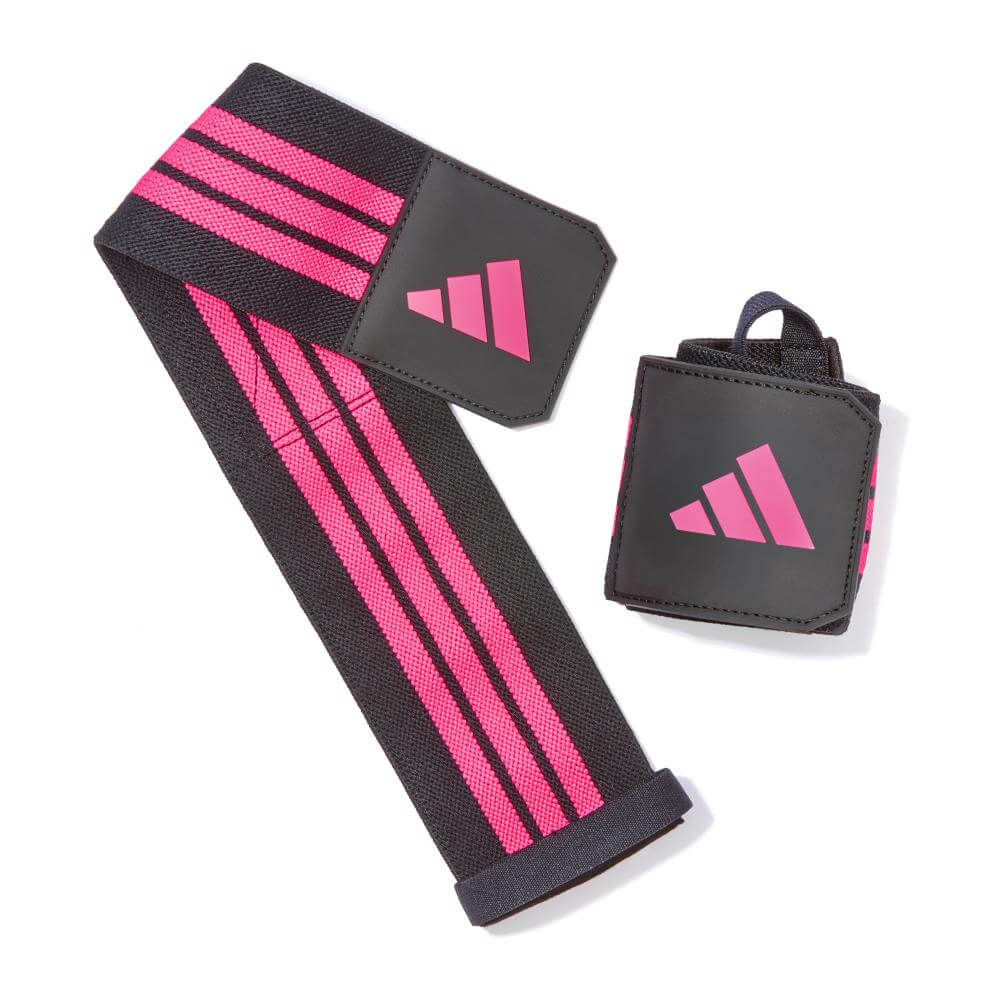 สายรัดข้อมือ ADIDAS ADST-13200PK สีดำ/ชมพู 1 คู่