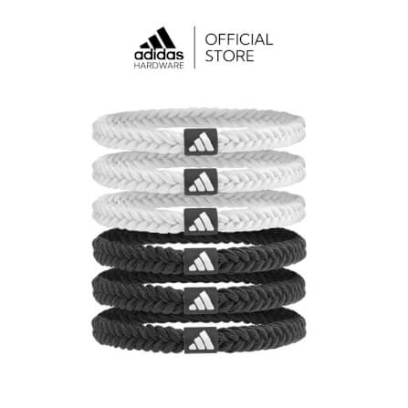 ที่รัดผมแบบถัก ADIDAS ADAC-16560 สีขาว/ดำ_0