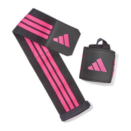 สายรัดข้อมือ ADIDAS ADST-13200PK สีดำ/ชมพู 1 คู่_1