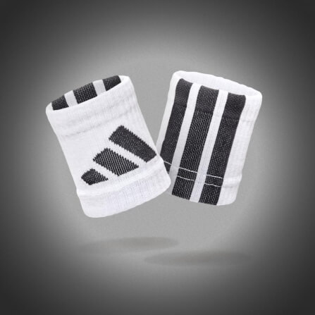 ปลอกรัดข้อมือ 8 ซม. ADIDAS ADST-13404WH สีขาว/ดำ_5