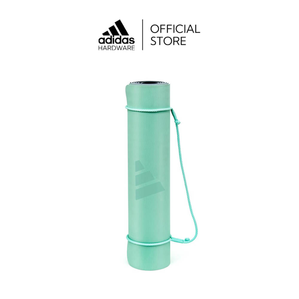 เสื่อโยคะแบบสองด้าน 6 มม. ADIDAS ADYG-10400BLM-NL สีน้ำเงิน/เขียว