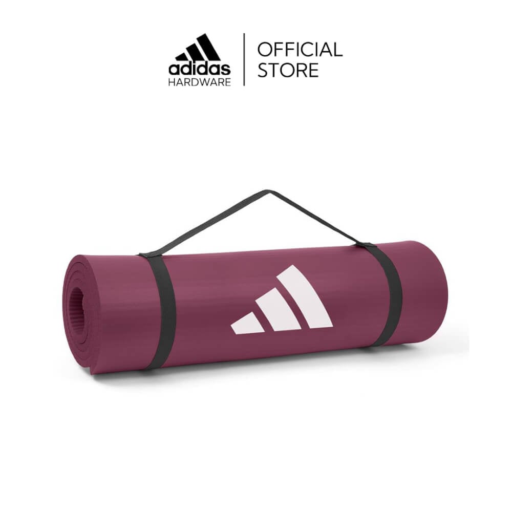 เสื่อฟิตเนส 10 มม. ADIDAS ADMT-11015MN สีแดงเข้ม