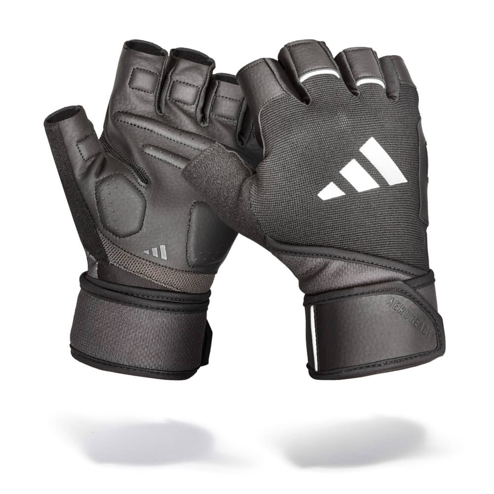  ถุงมือ Wrist Wrap Training ADIDAS ADGB-15052 สีดำ ไซส์ M