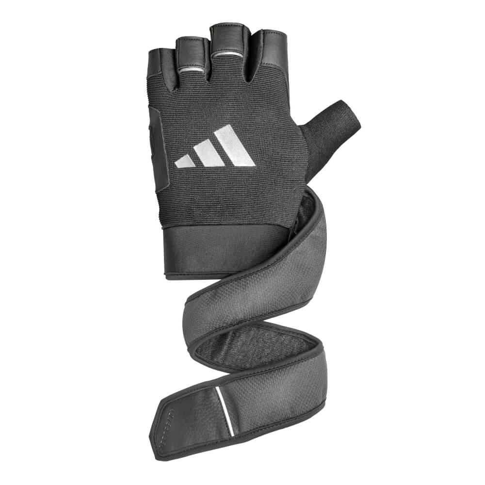  ถุงมือ Wrist Wrap Training ADIDAS ADGB-15052 สีดำ ไซส์ M