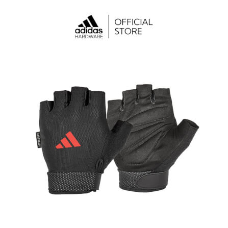 ถุงมือ Essential Adjustable ADIDAS ADGB-12413-NL สีแดง ไซส์S
