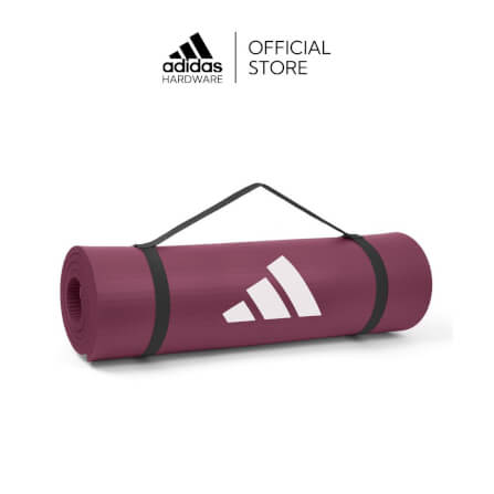 เสื่อฟิตเนส 10 มม. ADIDAS ADMT-11015MN สีแดงเข้ม
