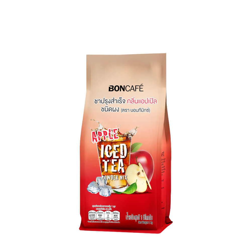 ชาผลไม้กลิ่นแอปเปิ้ล บอนกาแฟ Bon-Tea Mix 1 กิโลกรัม