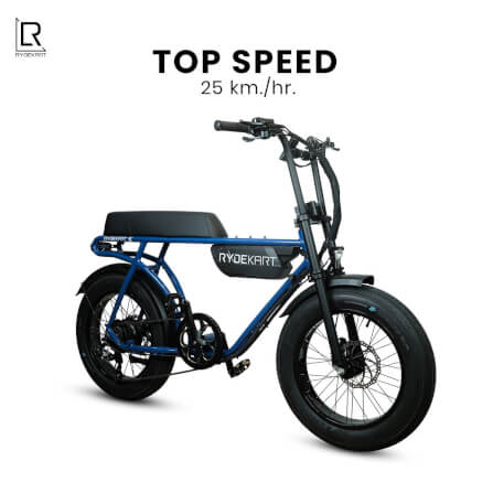 จักรยานไฟฟ้า RYDEKART - รุ่น RYDE KART S สี NAVY BLUE_2