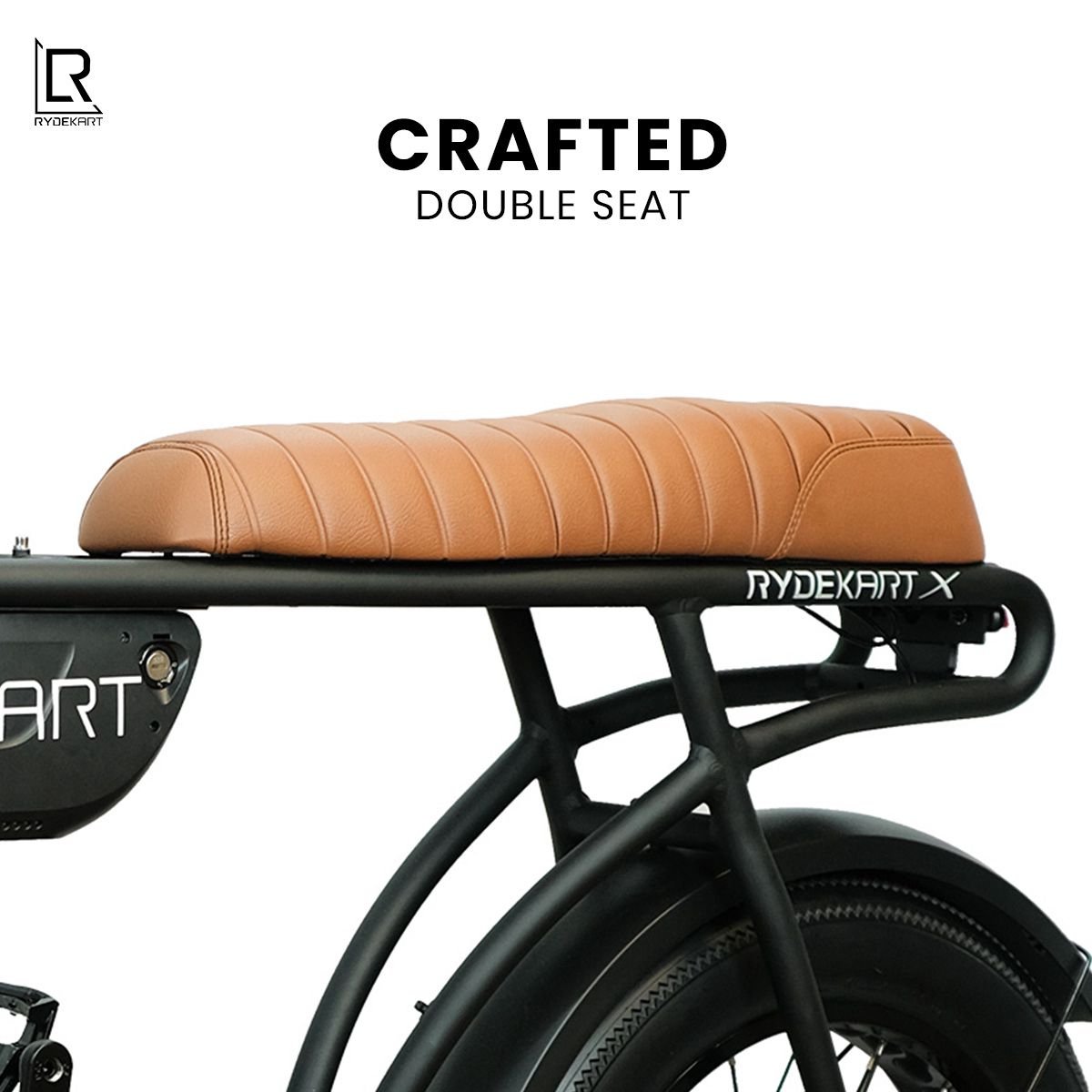 จักรยานไฟฟ้า RYDEKART รุ่น RYDE KART X- สีน้ำตาลวินเทจ_3