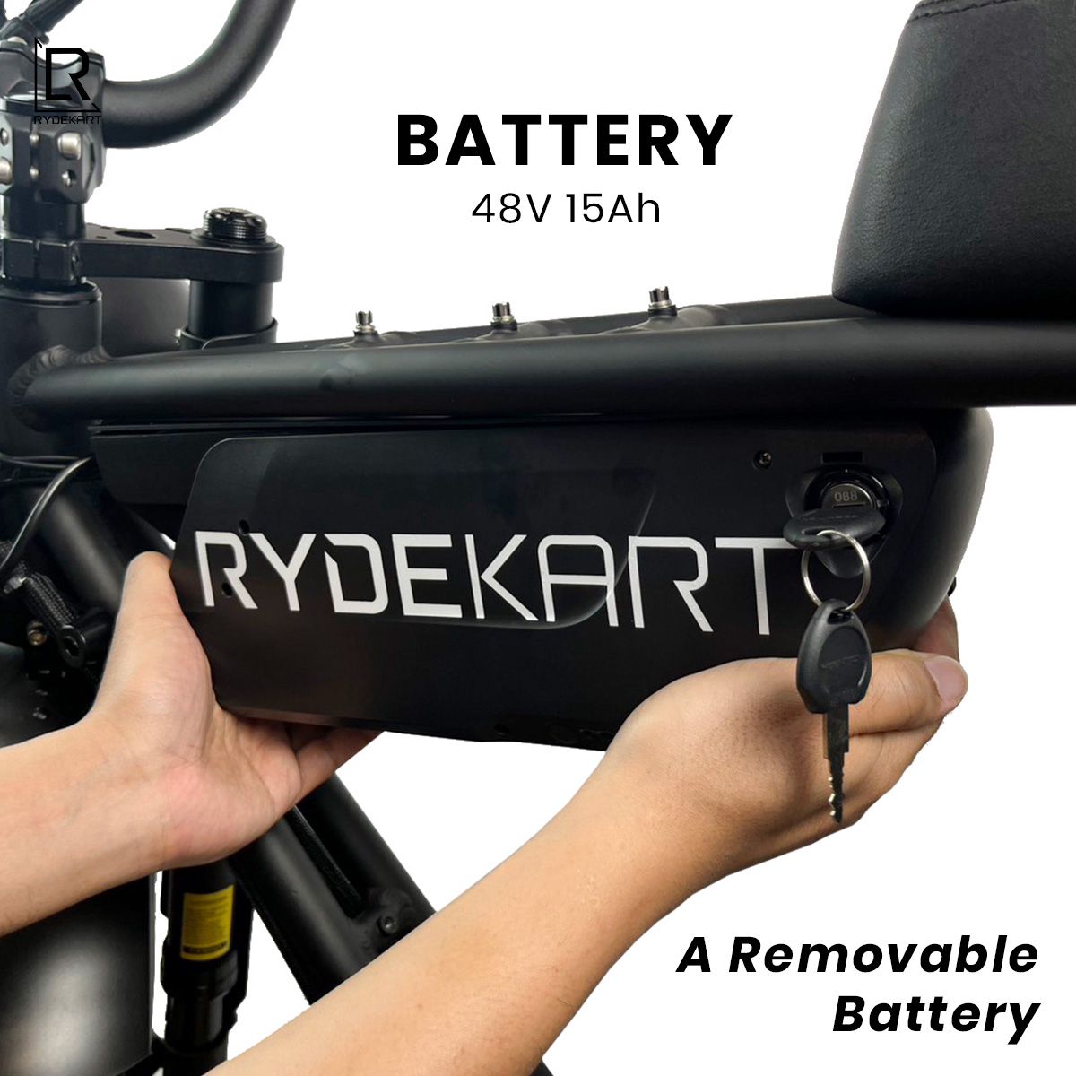 จักรยานไฟฟ้า RYDEKART รุ่น RYDE KART X- สีน้ำตาลวินเทจ_5
