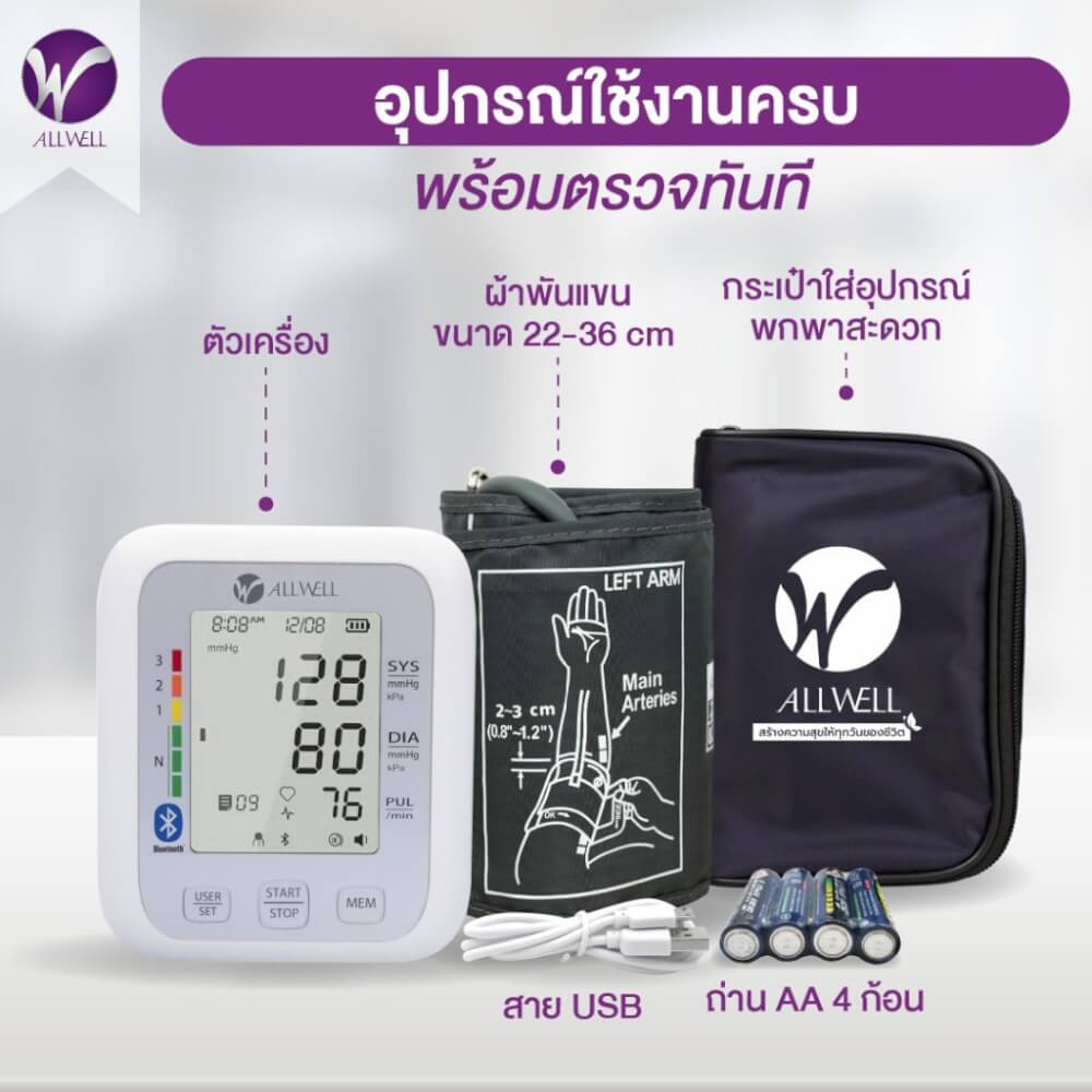 ชุดของขวัญเพื่อสุขภาพ ALLWELL PREMIUM GIFTSET5