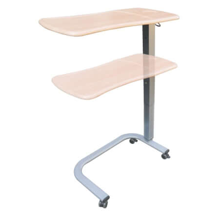 โต๊ะคร่อมเตียง ALLWELL ENT-1002C-G สีไม้_3