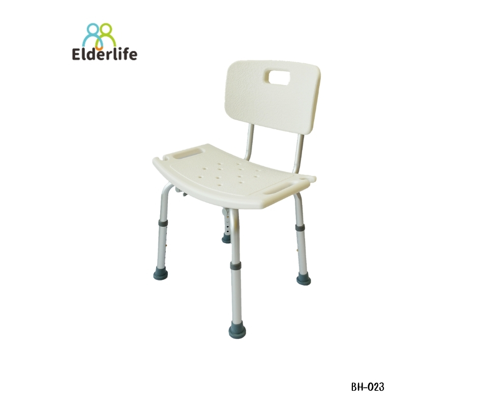 เก้าอี้นั่งอาบน้ำ ELDERLIFE มีพนักพิง รุ่น BH-023_0