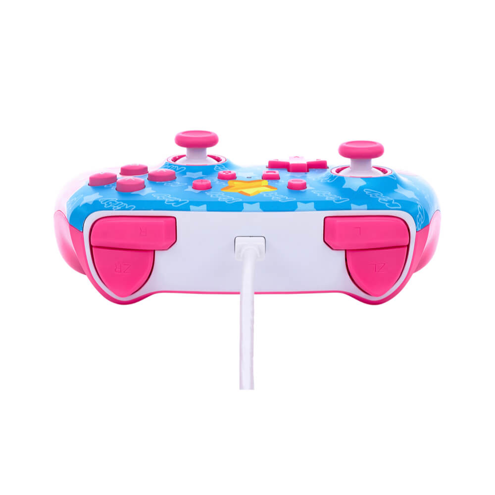 คอนโทรลเลอร์ POWERA ENHANCED (มีสาย) ลาย KIRBY สีน้ำเงิน/ชมพู สำหรับ NINTENDO SWITCH