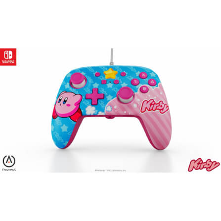 คอนโทรลเลอร์ POWERA ENHANCED (มีสาย) ลาย KIRBY สีน้ำเงิน/ชมพู สำหรับ NINTENDO SWITCH_8